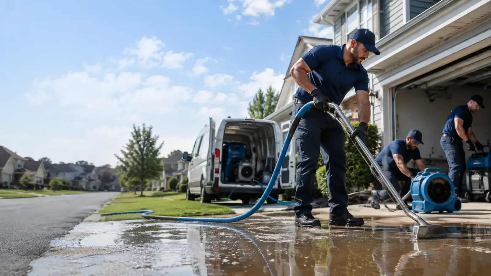 Flood Damage Restoration in Saint Paris, OH